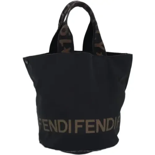 Pre-owned Tote Bags, female, , Size: ONE SIZE Pre-owned Fabric fendi-bags - Fendi Vintage - Modalova