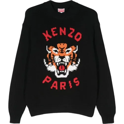 Round-neck Knitwear , male, Sizes: L, XS - Kenzo - Modalova