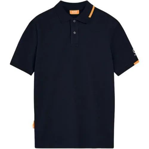 Federico Tag Polo Shirt , Herren, Größe: 2XL - Suns - Modalova