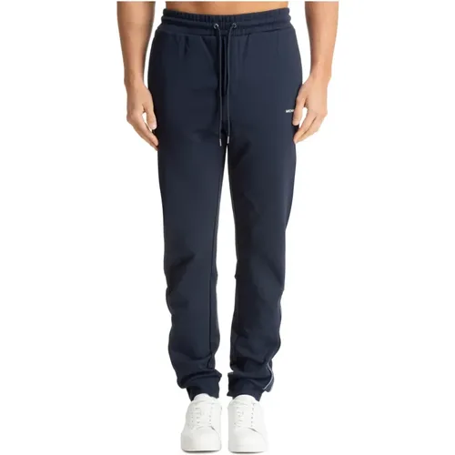 Sweatpants, male, , Size: M Elastic Waist Drawstring Jogger Pants - Michael Kors - Modalova