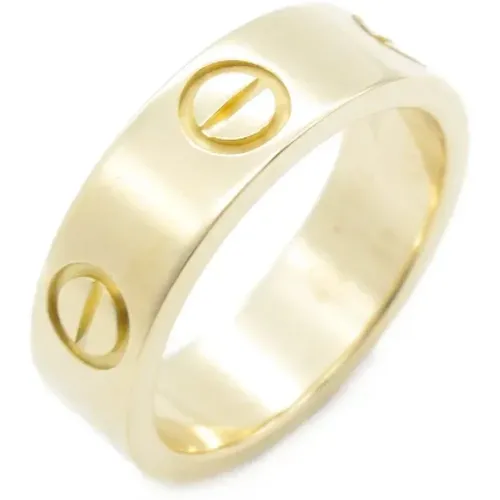 Pre-owned Jewellery, female, , Size: ONE SIZE Pre-owned Metal rings - Cartier Vintage - Modalova