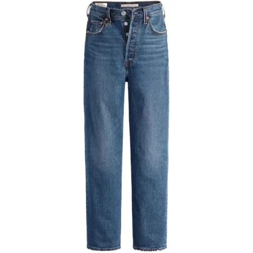 Levi's, jeans Uomo Ribcage Straight Ankle MY , Damen, Größe: W28 L29 - Levis - Modalova