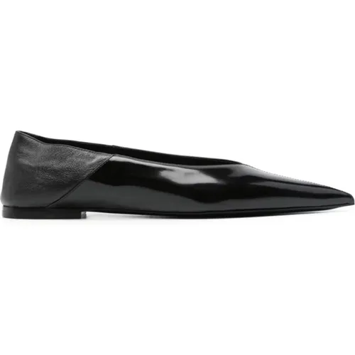 Flat Shoes Zaza , female, Sizes: 3 UK, 4 UK, 3 1/2 UK - Saint Laurent - Modalova