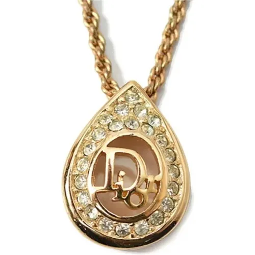 Pre-owned Metal dior-jewelry , female, Sizes: ONE SIZE - Dior Vintage - Modalova