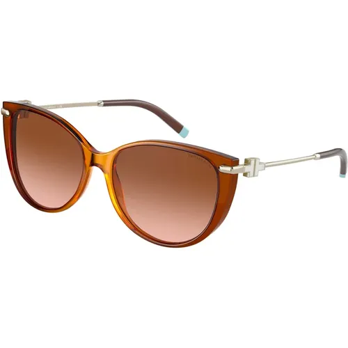 Shaded Sunglasses , female, Sizes: 57 MM - Tiffany - Modalova