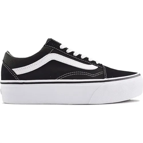 Schwarze Lässige Textil Sneakers für Frauen - Vans - Modalova