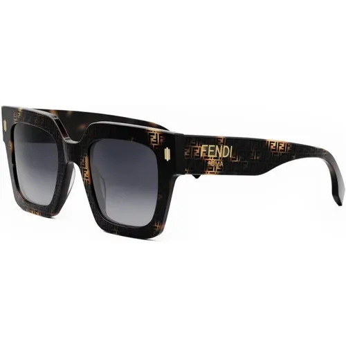 Square Sunglasses - Stylish Design , unisex, Sizes: 50 MM - Fendi - Modalova