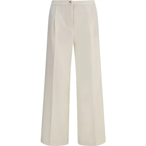 Wide Trousers, female, , Size: L Modern Wide-leg Pants - Cruna - Modalova