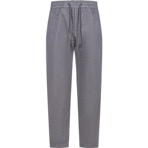 Grey Stylish Trousers , male, Sizes: W34, W31, W29, W36, W35, W30, W33 - Dondup - Modalova