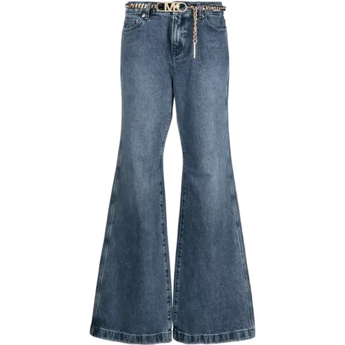 Clear Denim Jeans , female, Sizes: 2XS, S, M, L, XL, 3XS, XS - Michael Kors - Modalova