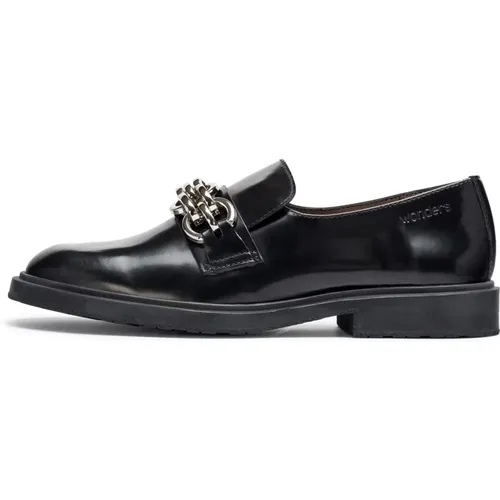 Loafer Suri schwarz - Größe: 40, Farbe: Schwarz , Damen, Größe: 38 EU - Wonders - Modalova