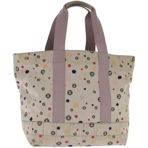 Pre-owned Tote Bags, female, , Size: ONE SIZE Pre-owned Canvas totes - Chanel Vintage - Modalova