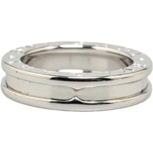 Pre-owned Jewellery, female, , Size: ONE SIZE Pre-owned Silver rings - Bvlgari Vintage - Modalova