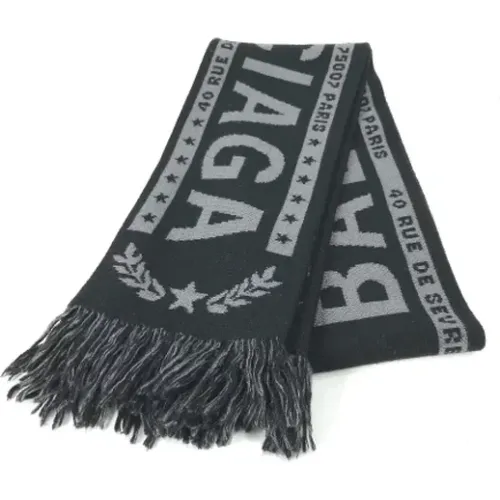 Pre-owned Scarves, unisex, , Size: ONE SIZE Pre-owned Wool scarves - Balenciaga Vintage - Modalova