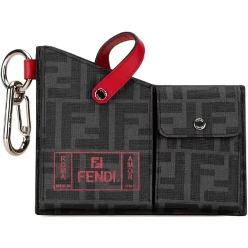 Pre-owned Clutches, female, , Size: ONE SIZE Pre-owned Fabric home-office - Fendi Vintage - Modalova