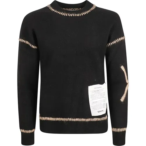 Schwarzer Pullover Sweater , Herren, Größe: L - Ballantyne - Modalova