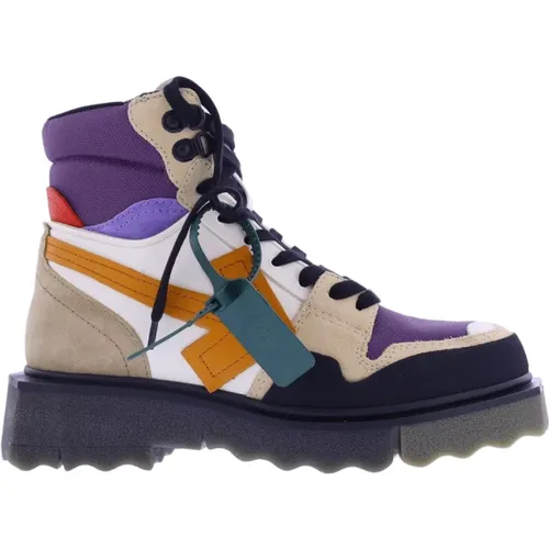 Hiking Sponge Sneakerboot , male, Sizes: 6 UK, 7 UK, 11 UK, 8 UK - Off White - Modalova