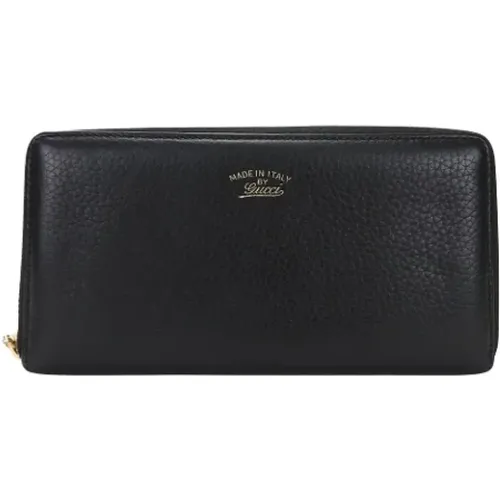 Pre-owned Wallets, female, , Size: ONE SIZE Pre-owned Leather wallets - Gucci Vintage - Modalova