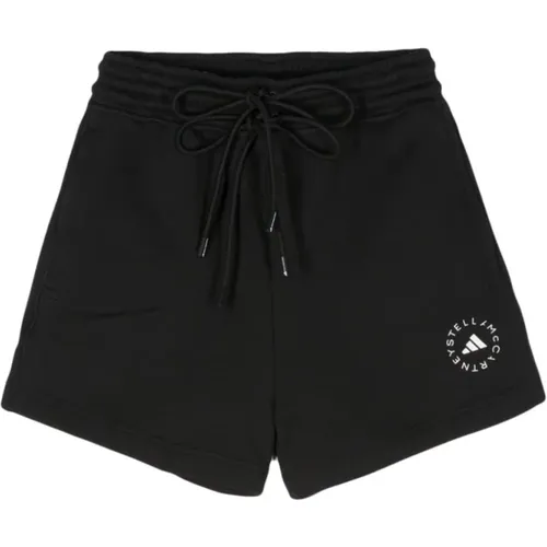 Logo Trainingsshorts , Damen, Größe: M - adidas by stella mccartney - Modalova