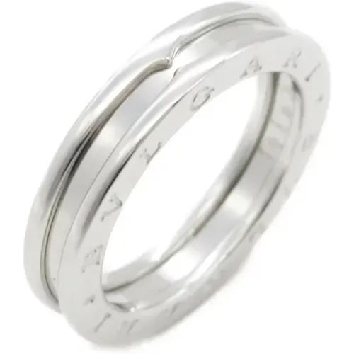 Pre-owned White Gold rings , female, Sizes: ONE SIZE - Bvlgari Vintage - Modalova