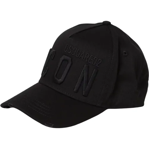 Caps, male, , Size: ONE SIZE Baseball Cap - Dsquared2 - Modalova