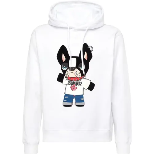 Felpa Sweatshirt , male, Sizes: L, XL, M - Dsquared2 - Modalova