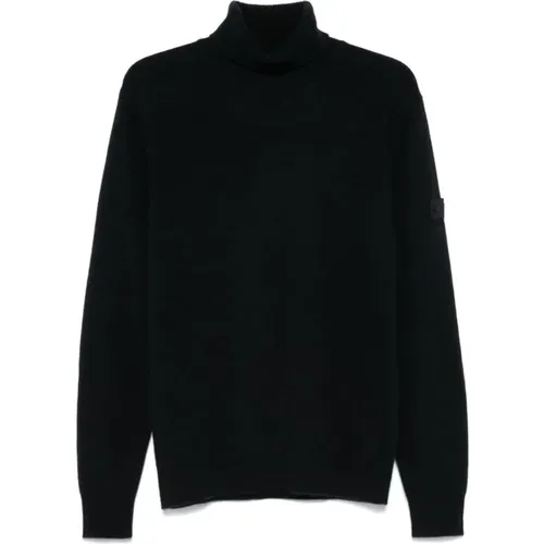 Wool-Yak Blend Sweater , male, Sizes: M, XL, L - Peuterey - Modalova