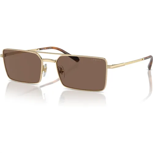 Stylish Sunglasses for Men , male, Sizes: 57 MM - Vogue - Modalova