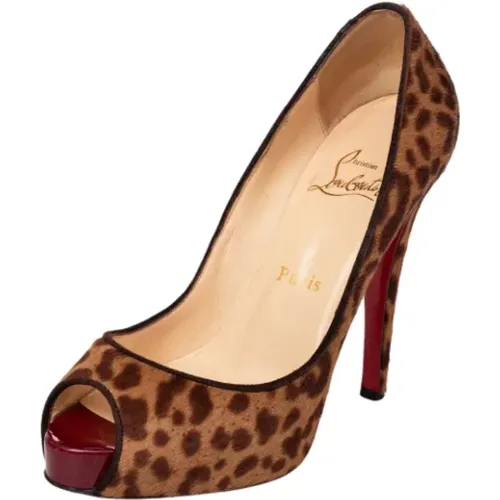 Pre-owned Stoff heels , Damen, Größe: 36 EU - Christian Louboutin Pre-owned - Modalova