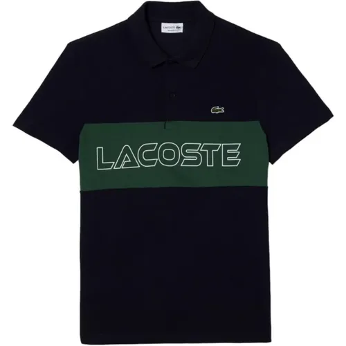Colorblock Polo-Shirt für Männer - Lacoste - Modalova