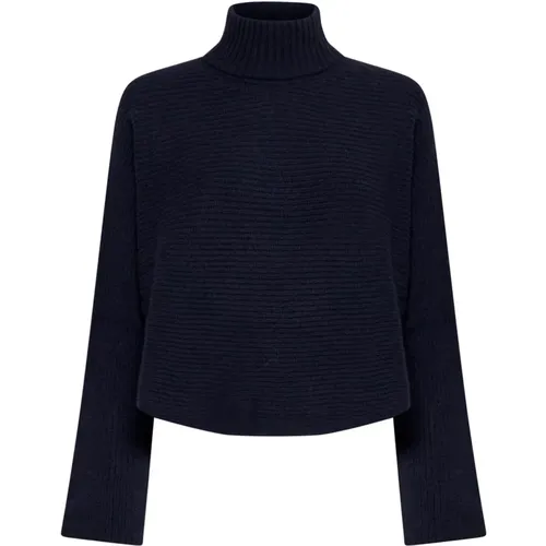 Blaue Pullover für Frauen , Damen, Größe: L - Alysi - Modalova