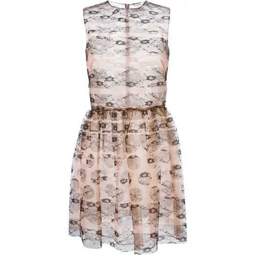 Bedrucktes Pizza Kleid - RED Valentino - Modalova