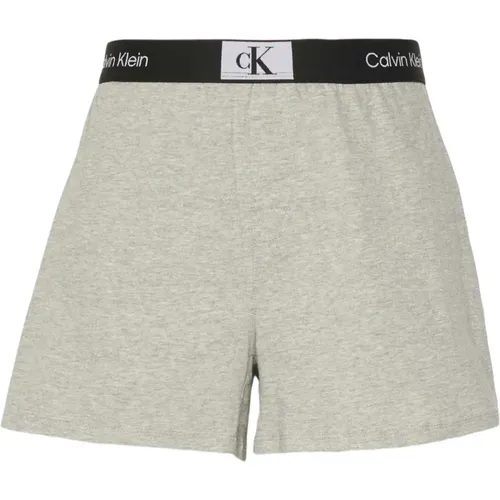 Bequeme Sleep Shorts , Damen, Größe: M - Calvin Klein - Modalova