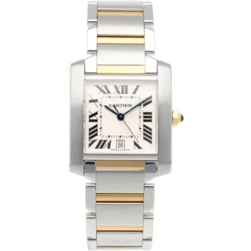 Pre-owned Watches, male, , Size: ONE SIZE Pre-owned Gold watches - Cartier Vintage - Modalova