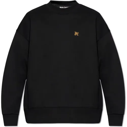 Sweatshirt with logo , male, Sizes: XL, M, L - Palm Angels - Modalova
