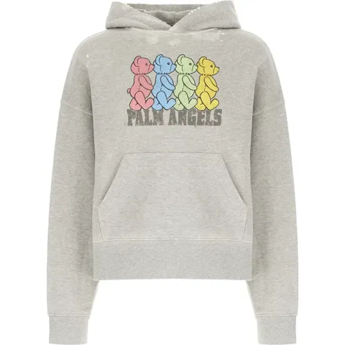 Hoodies, male, , Size: M Stylish Sweatshirt for Men - Palm Angels - Modalova