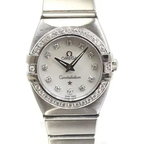 Pre-owned Watches, female, , Size: ONE SIZE Pre-owned Stainless Steel watches - Omega Vintage - Modalova