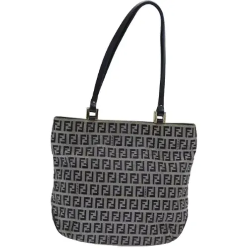 Pre-owned Tote Bags, female, , Size: ONE SIZE Pre-owned Canvas fendi-bags - Fendi Vintage - Modalova