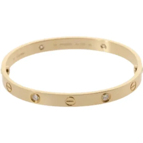 Pre-owned Jewellery, female, , Size: ONE SIZE Pre-owned Gold rings - Cartier Vintage - Modalova