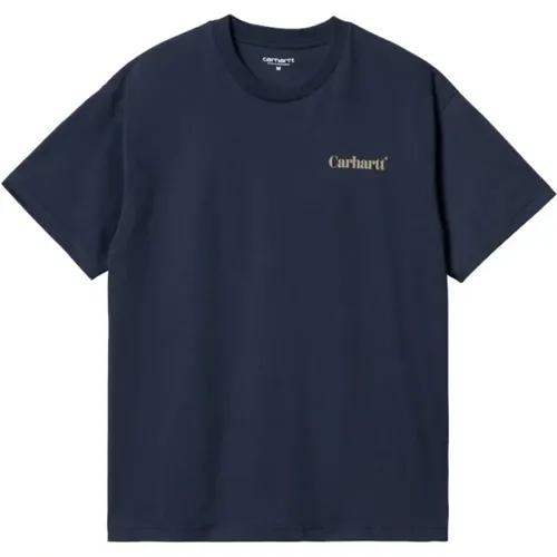 Enten-Druck Baumwoll T-Shirt , Herren, Größe: L - Carhartt WIP - Modalova