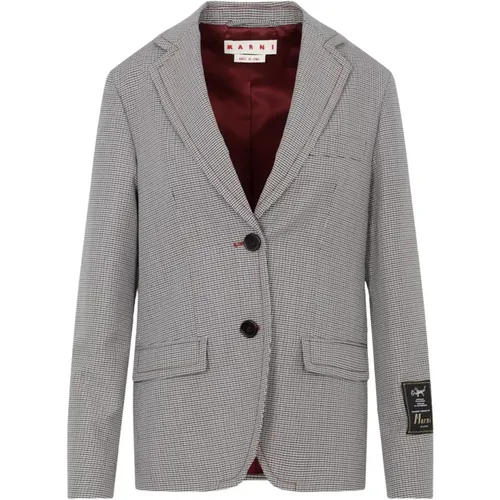 Wool Jacket , female, Sizes: 2XS - Marni - Modalova