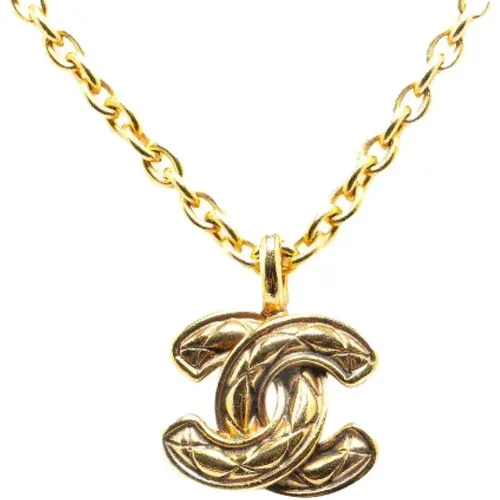 Pre-owned Jewellery, female, , Size: ONE SIZE Pre-owned Metal chanel-jewelry - Chanel Vintage - Modalova