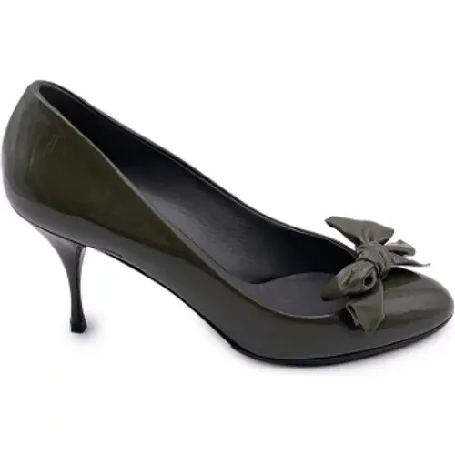 Pre-owned Pumps, female, , Size: 9 US Pre-owned Leather heels - Miu Miu Pre-owned - Modalova