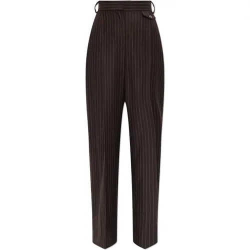 ‘Jafr’ pleat-front trousers , female, Sizes: XS, S - The Mannei - Modalova