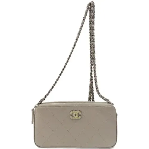 Pre-owned Cross Body Bags, female, , Size: ONE SIZE Pre-owned Canvas chanel-bags - Chanel Vintage - Modalova