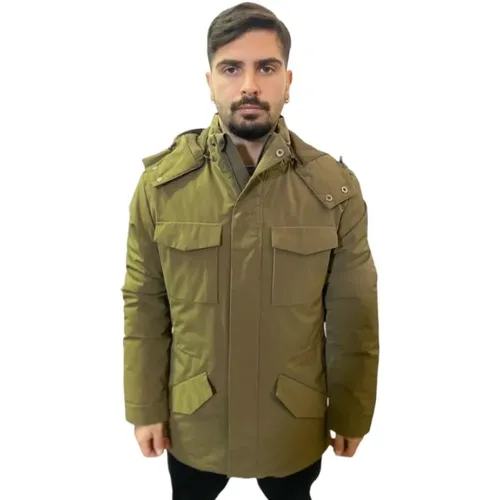 Parkas , male, Sizes: S, XL - Museum - Modalova