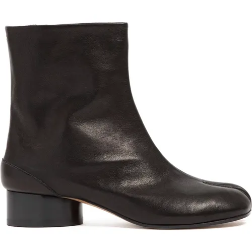 Schwarze Tabi Stiefeletten - Maison Margiela - Modalova