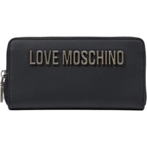 Wallets & Cardholders, female, , Size: ONE SIZE Stylish Women's Wallet Spring/Summer Collection - Love Moschino - Modalova