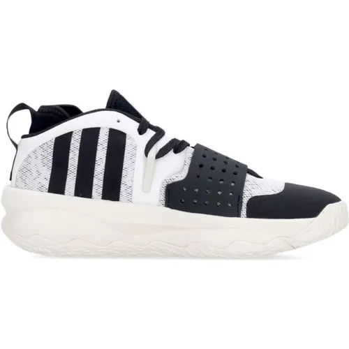 Sneakers, male, , Size: 7 2/3 US Basketball Shoe Lace-Up Closure Dame 8 - Adidas - Modalova