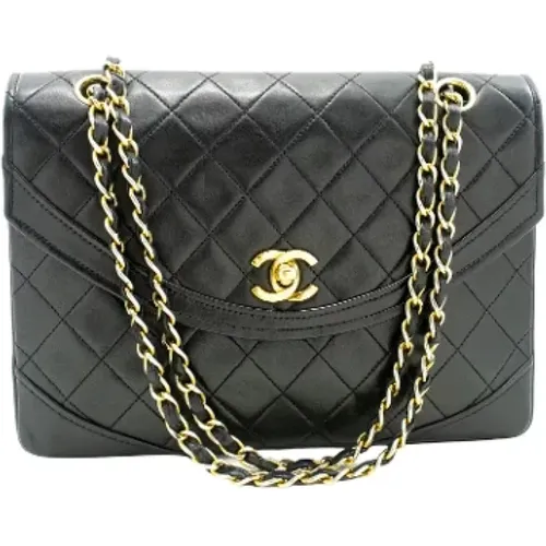 Pre-owned Leather chanel-bags , female, Sizes: ONE SIZE - Chanel Vintage - Modalova